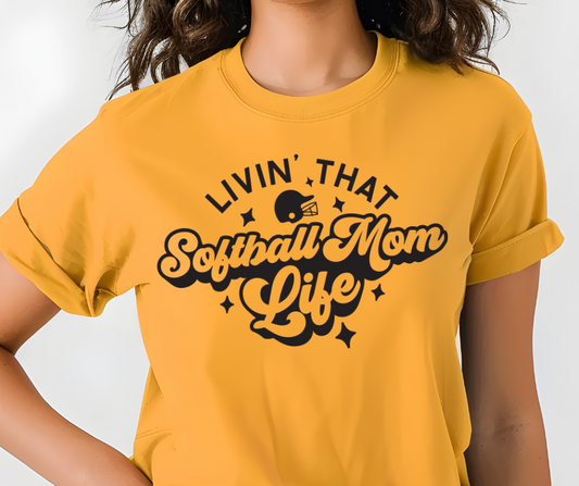 Comfort Colors Tee | Living that Softball Mom Life [148]