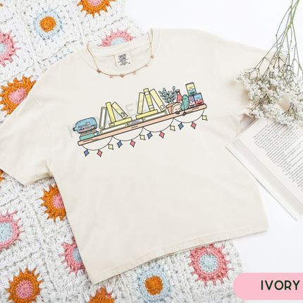 Comfort Colors Tee | Pittsburgh Book Shelf