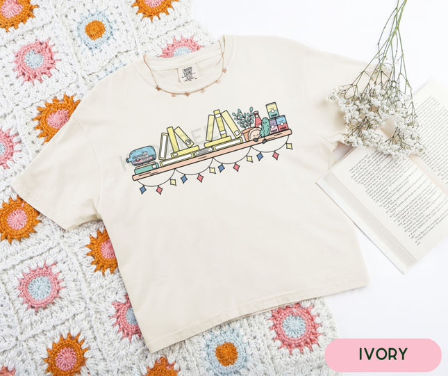 Comfort Colors Tee | Pittsburgh Book Shelf