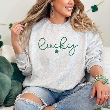 Gildan Crewneck | Lucky [P014]