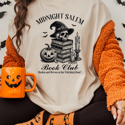 Comfort Colors Tee | Midnight Salem Book Club [405]