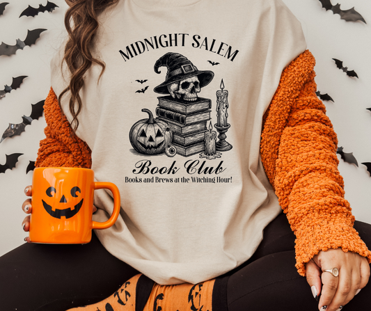 Comfort Colors Tee | Midnight Salem Book Club [405]