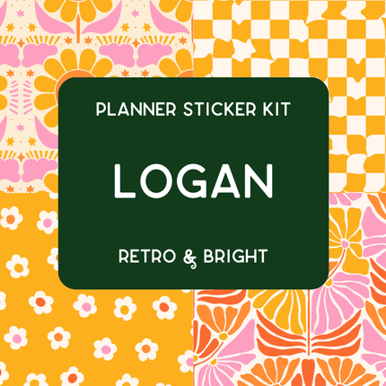 Amplify Planner Stickers | Weekly Kit | Logan