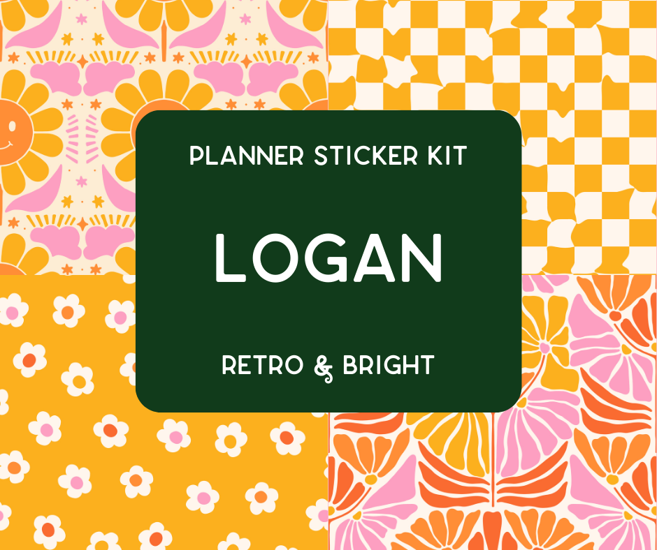 Amplify Planner Stickers | Weekly Kit | Logan