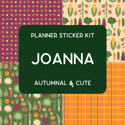 Amplify Planner Stickers | Weekly Kit | Joanna