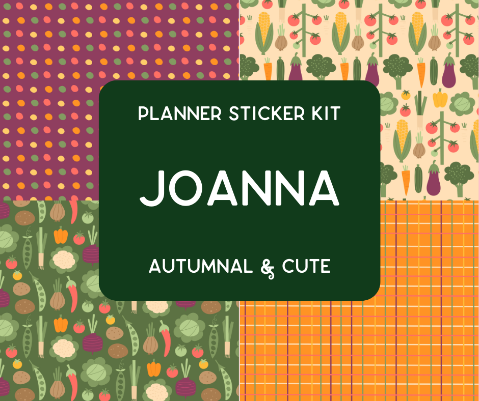 Amplify Planner Stickers | Weekly Kit | Joanna