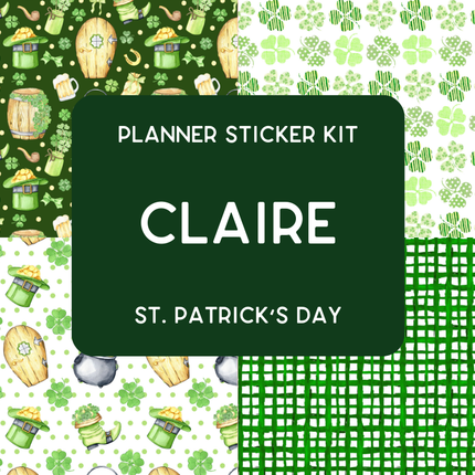 Amplify Planner Stickers | Weekly Kit | Claire
