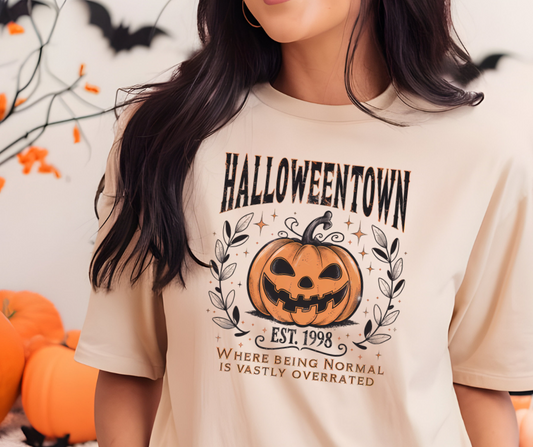 Comfort Colors Tee | Halloween Town Jack-O-Lantern [490]