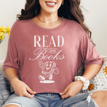 Bella + Canvas Tee | Read More Books [B005]