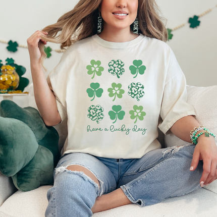 Comfort Colors Tee | Have a Lucky Day [P017]