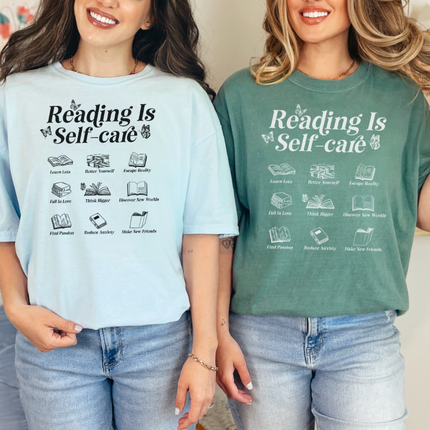 Comfort Colors Tee | Reading is Self Care [B004]