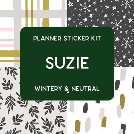 Amplify Planner Stickers | Weekly Kit | Suzie