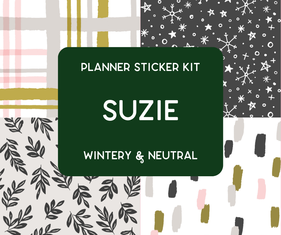 Amplify Planner Stickers | Weekly Kit | Suzie