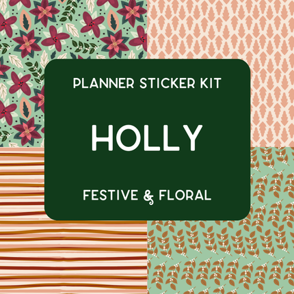 Amplify Planner Stickers | Weekly Kit | Holly