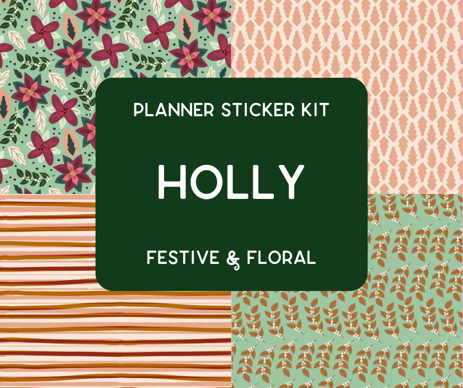 Amplify Planner Stickers | Weekly Kit | Holly