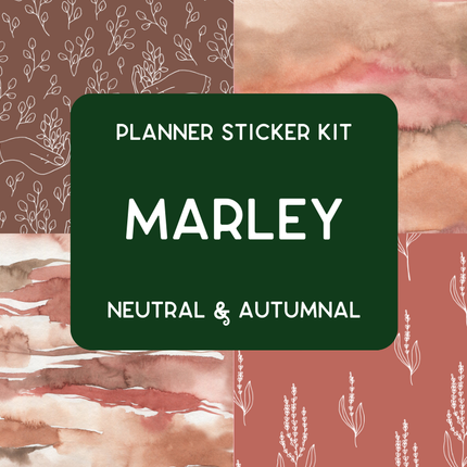 Amplify Planner Stickers | Weekly Kit | Marley