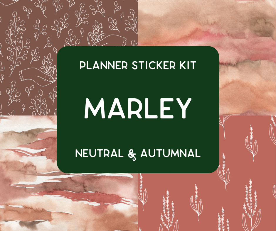 Amplify Planner Stickers | Weekly Kit | Marley