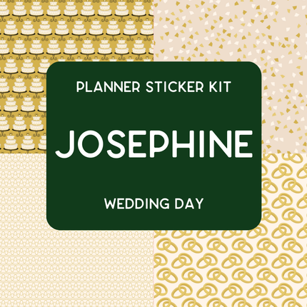 Amplify Planner Stickers | Weekly Kit | Josephine