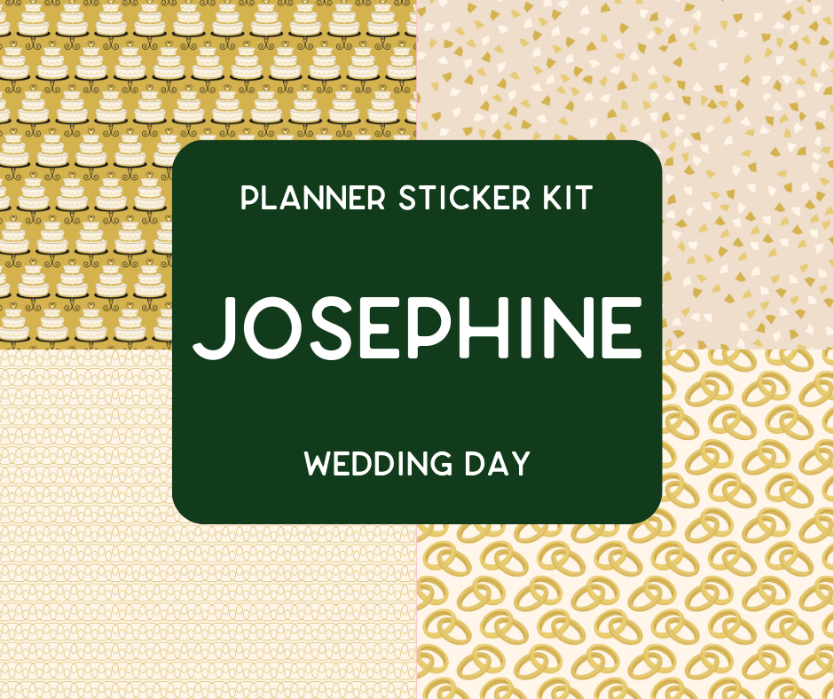 Amplify Planner Stickers | Weekly Kit | Josephine