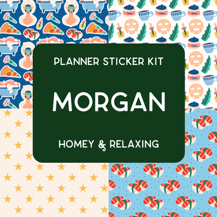 Amplify Planner Stickers | Weekly Kit | Morgan
