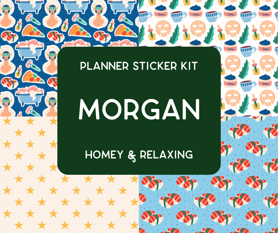 Amplify Planner Stickers | Weekly Kit | Morgan