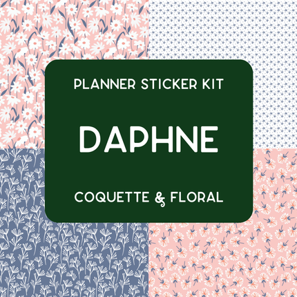 Amplify Planner Stickers | Weekly Kit | Daphne