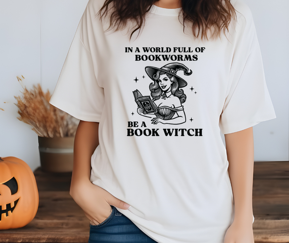 Comfort Colors Tee | Be a Book Witch [390]