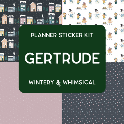 Amplify Planner Stickers | Weekly Kit | Gertrude