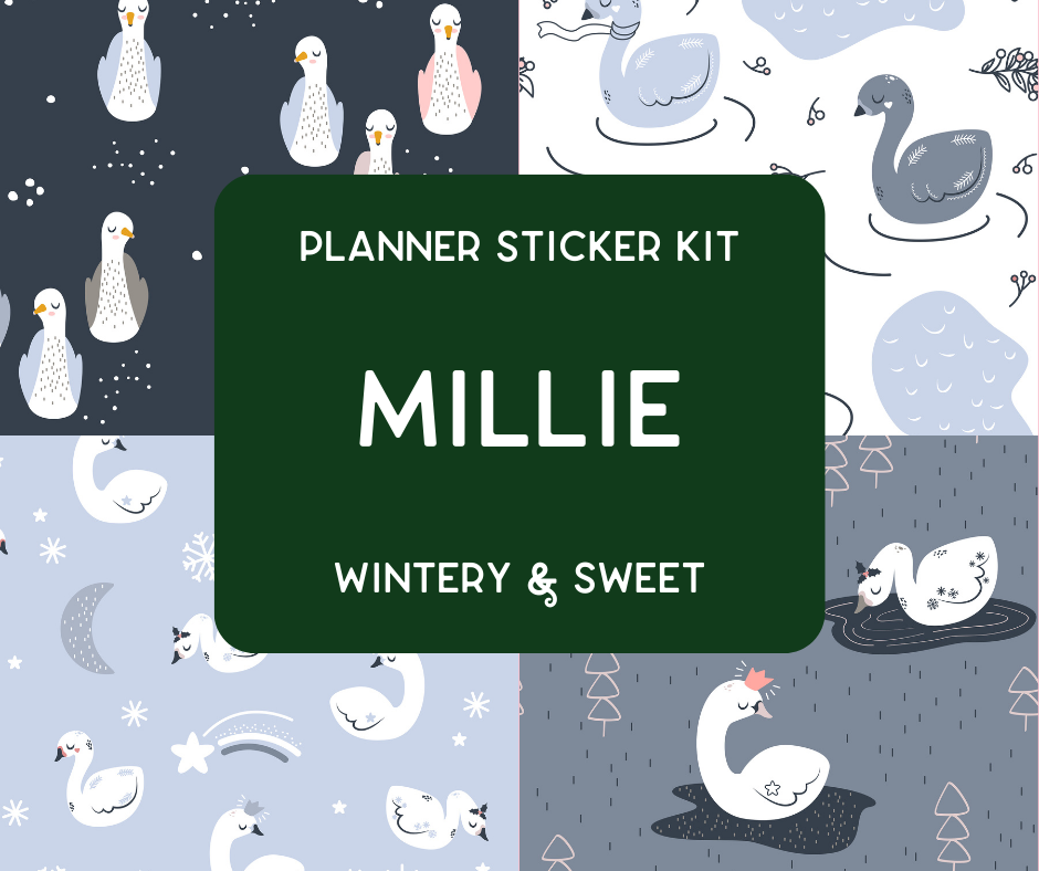 Amplify Planner Stickers | Weekly Kit | Millie