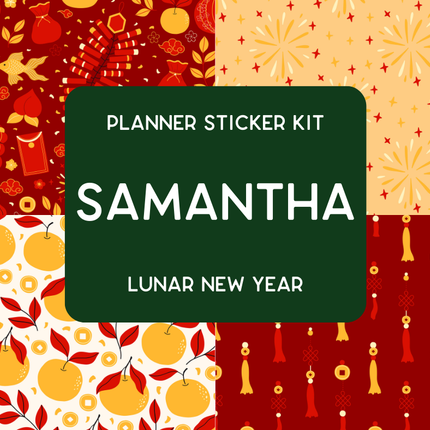Amplify Planner Stickers | Weekly Kit | Samantha