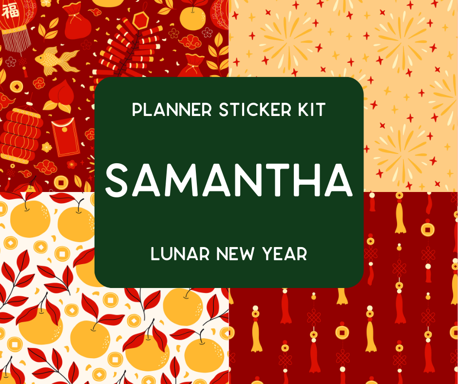 Amplify Planner Stickers | Weekly Kit | Samantha