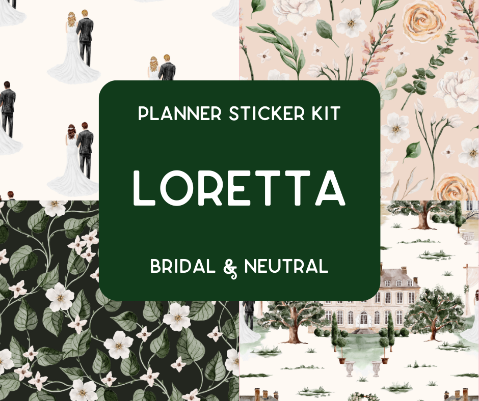 Amplify Planner Stickers | Weekly Kit | Loretta