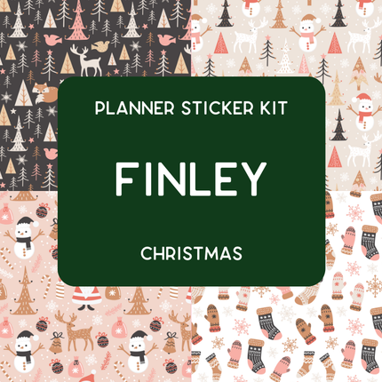 Amplify Planner Stickers | Weekly Kit | Finley
