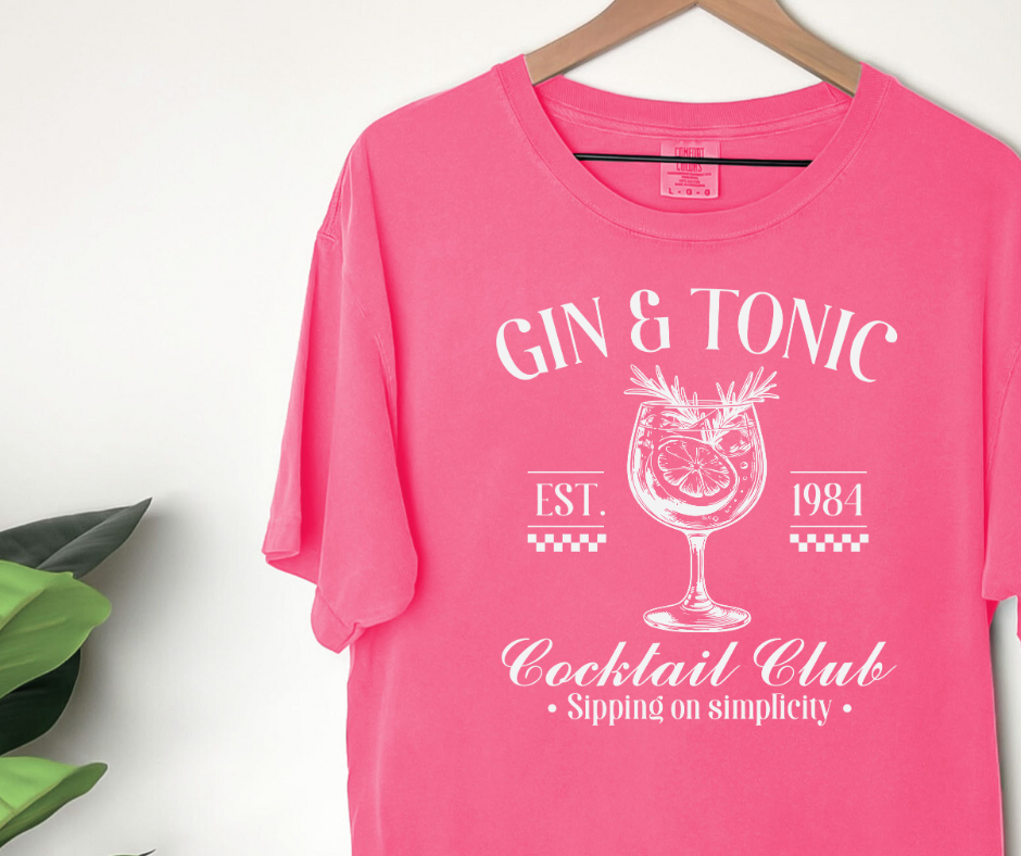 Comfort Colors Tee | Gin and Tonic [263]