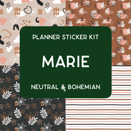 Amplify Planner Stickers | Weekly Kit | Marie