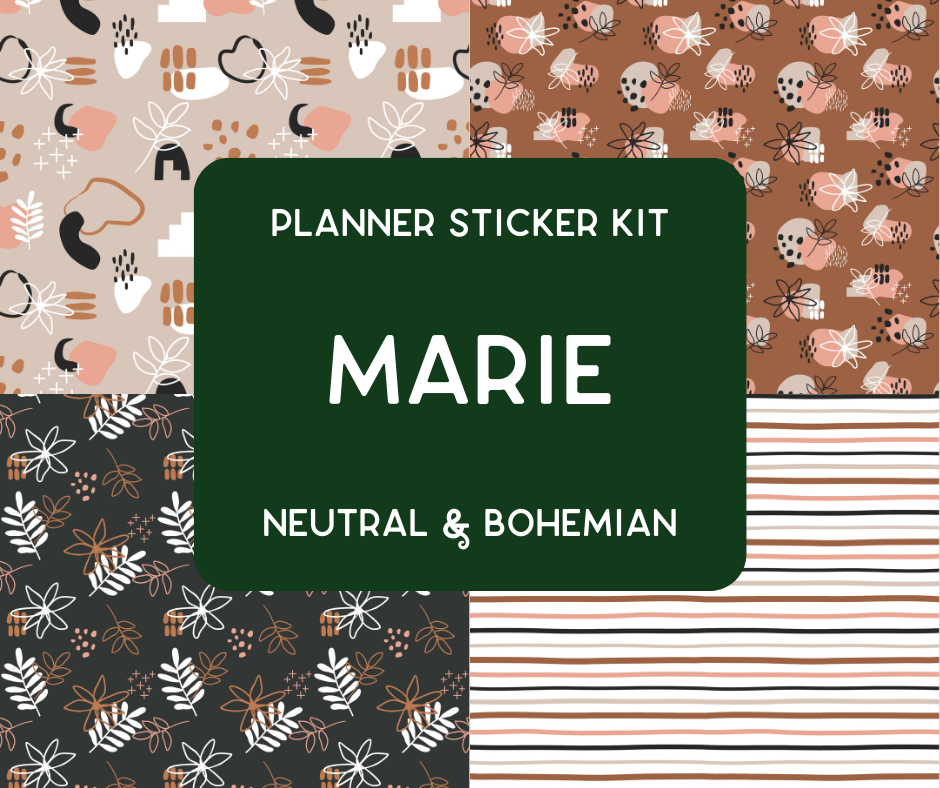 Amplify Planner Stickers | Weekly Kit | Marie