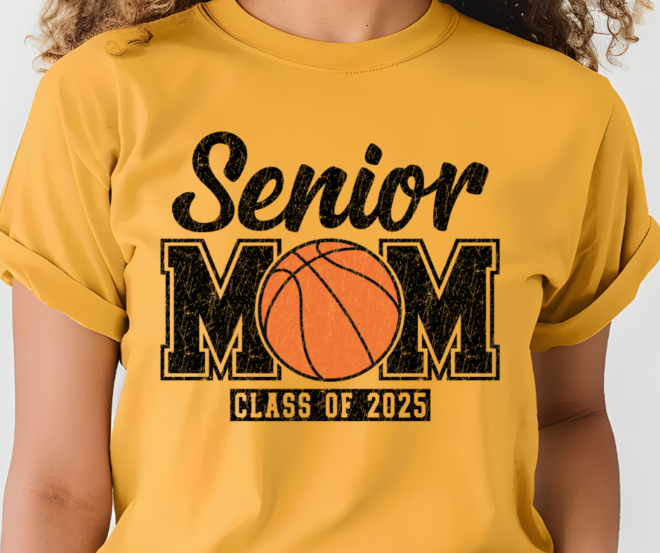 Comfort Colors Tee | Class of 2025 Basketball Mom [367]