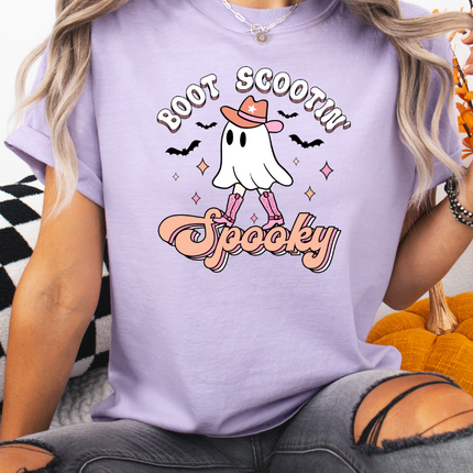 Comfort Colors Tee | Halloween Boot Scootin Spooky [426]