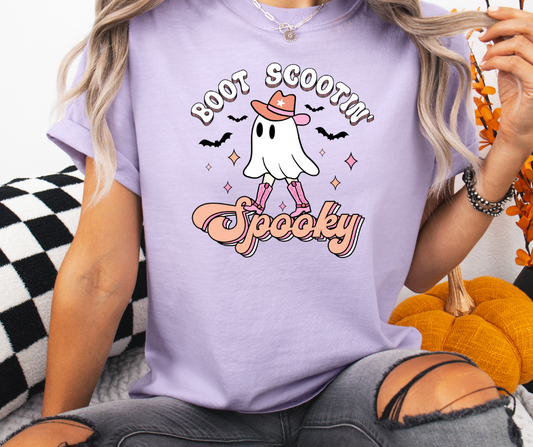 Comfort Colors Tee | Halloween Boot Scootin Spooky [426]