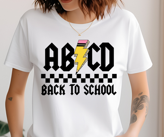 Comfort Colors Tee | ABCD Back to School [345]