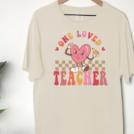 Comfort Colors Tee | One Loved Teacher [052]