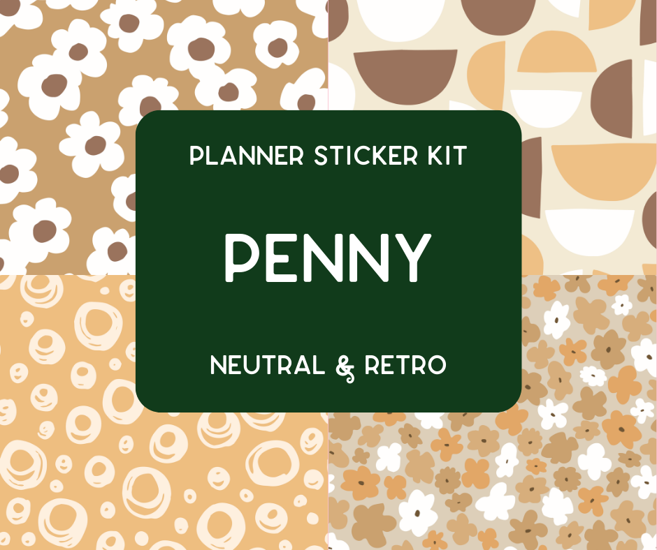 Amplify Planner Stickers | Weekly Kit | Penny