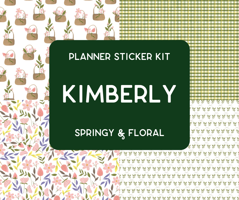 Amplify Planner Stickers | Weekly Kit | Kimberly