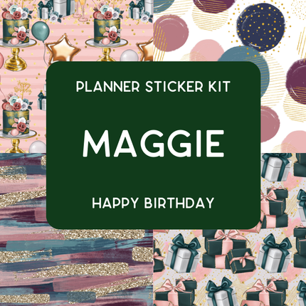 Amplify Planner Stickers | Weekly Kit | Maggie