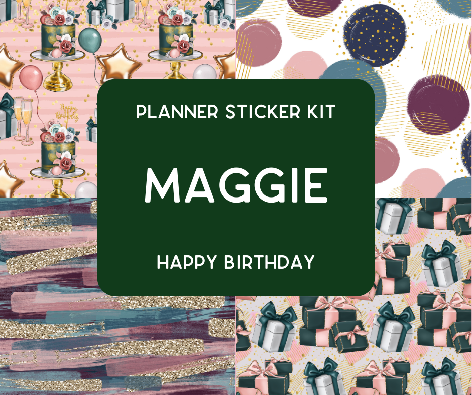 Amplify Planner Stickers | Weekly Kit | Maggie