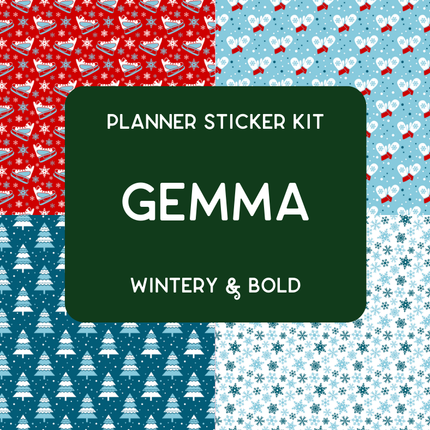 Amplify Planner Stickers | Weekly Kit | Gemma