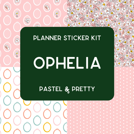 Amplify Planner Stickers | Weekly Kit | Ophelia