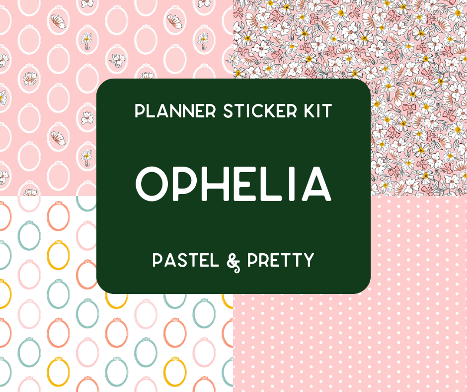 Amplify Planner Stickers | Weekly Kit | Ophelia