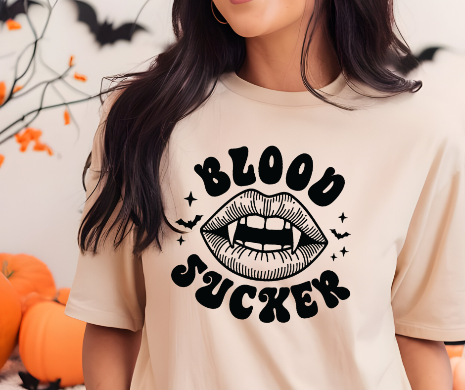 Comfort Colors Tee | Halloween Blood Sucker [500]