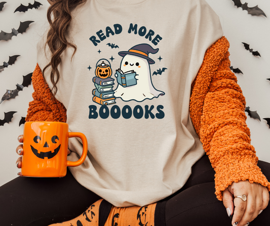 Comfort Colors Tee | Ghost Read More Books [454]